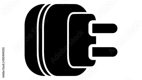 Modern smart plug adapter for electrical outlets offering convenient control and smart power management solutions