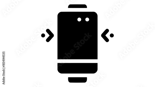 Smart aquarium filter icon representing automated water filtration and modern aquarium maintenance technology