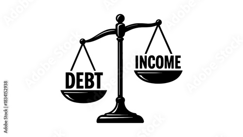 Understanding debt and income balance a financial equilibrium