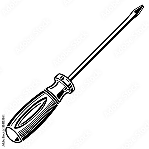 screwdriver isolated on white background