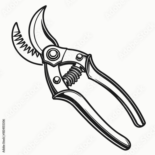 vector illustration of a fishing rod