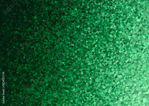 Emerald Dream A Vibrant Green Geometric Mosaic Texture