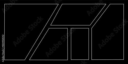 comic or manga layout, backdrops in frames and panels for manga and comic artist.