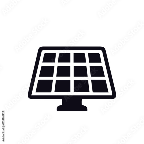  Electricity,battery power Icon black and white vector design 