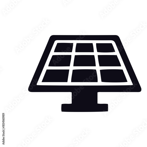 Energy.,power eco energy  Icon black and white vector design 