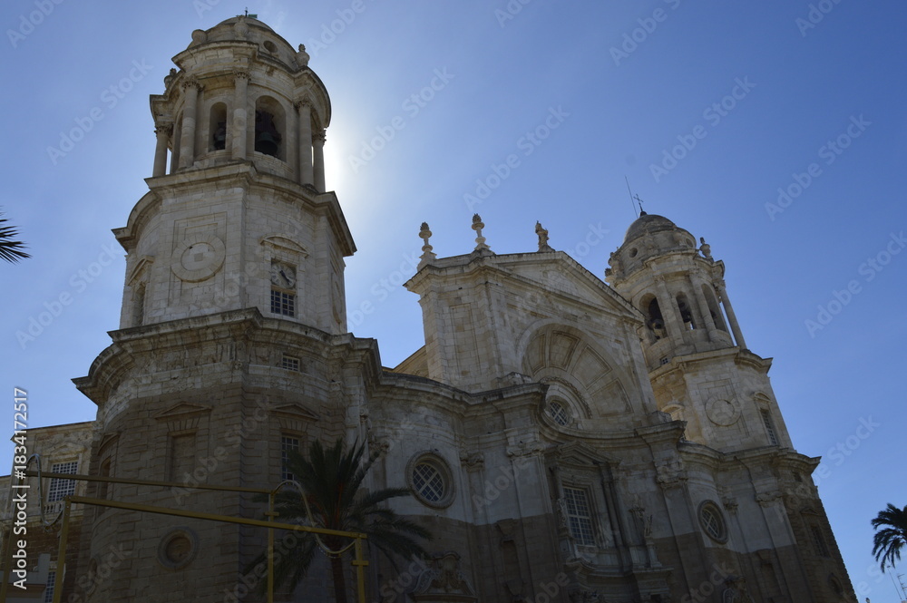 Fototapeta premium Catedral de Cádiz na Espanha