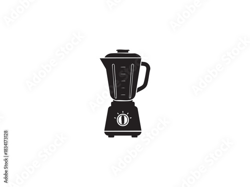 Blender Icon Isolated on White Background Kitchen Appliance Food Mixer Tool
