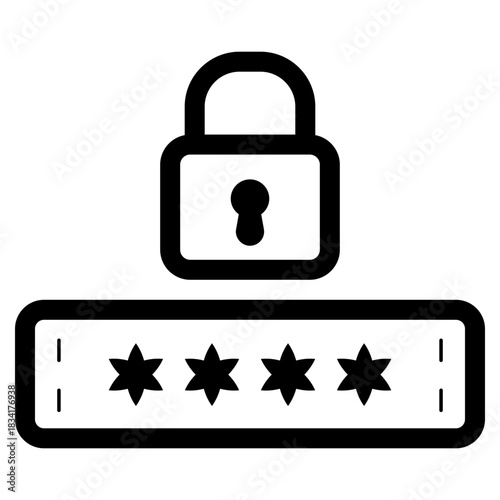 password security access icon
