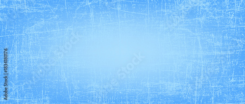 Winter blue background with a hockey scratched ice texture.Eps10