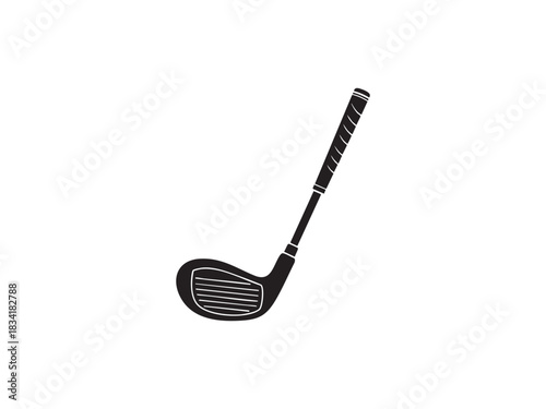 Golf Club Vector Illustration for Sporting Equipment and Recreational Use