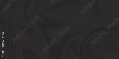 Abstract black fabric cloth wave or wavy folds texture. Abstract background luxury cloth or liquid wave silk satin background. Black liquid marble texture with natural pattern for background .
