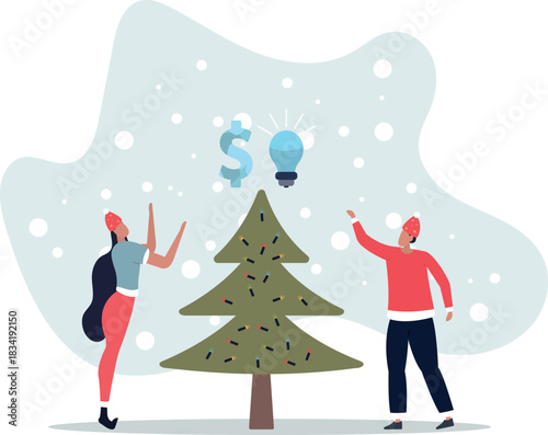 Venture capital, project pitching for funding or VC investment, selling idea for money or angel investment for startup project concept,life and employment of people.