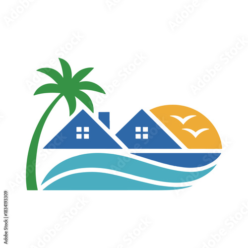 Professional Tourism Agency Travel Logo Template