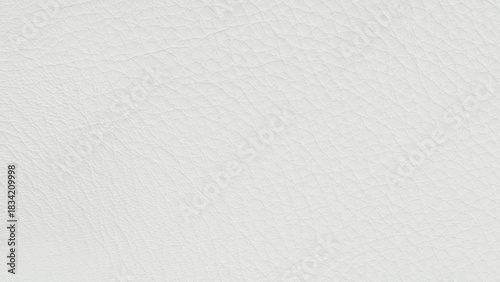 White leather surface with fine natural grain and soft texture, ideal for modern minimalistic design. Natural background for branding, fashion, product mockup in color of the year 2026 Cloud Dancer