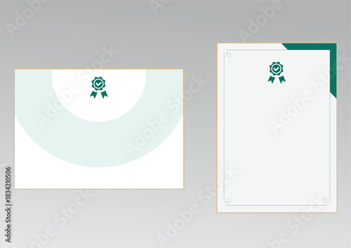 Flat Certificate Design