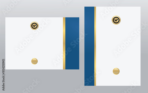 Flat Certificate Design