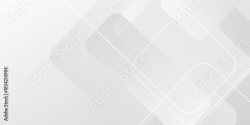 abstract white gradient color background with curve and swirl lines elegant