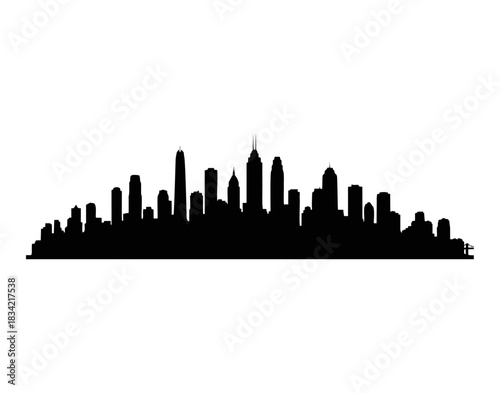 city skyline silhouette