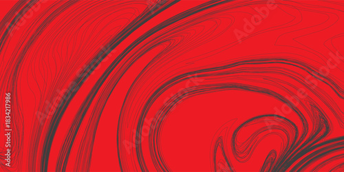 Abstract background with fine line pattern - hand drawn vector illustration. Flat color design.