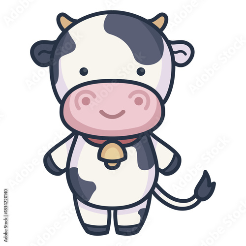 Cute cow character
