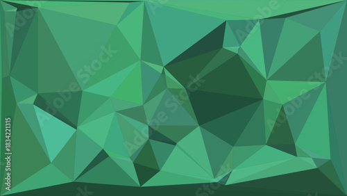 Stunning abstract geometric background with vibrant green tones for creative designs today