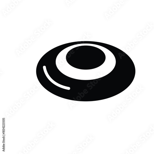 frisbee    logo icon illustration flat