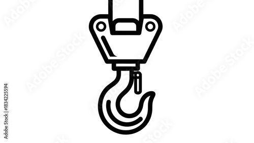 Magnet Lifting Oil Drop Icon – Industrial Pickup Equipment Vector Illustration