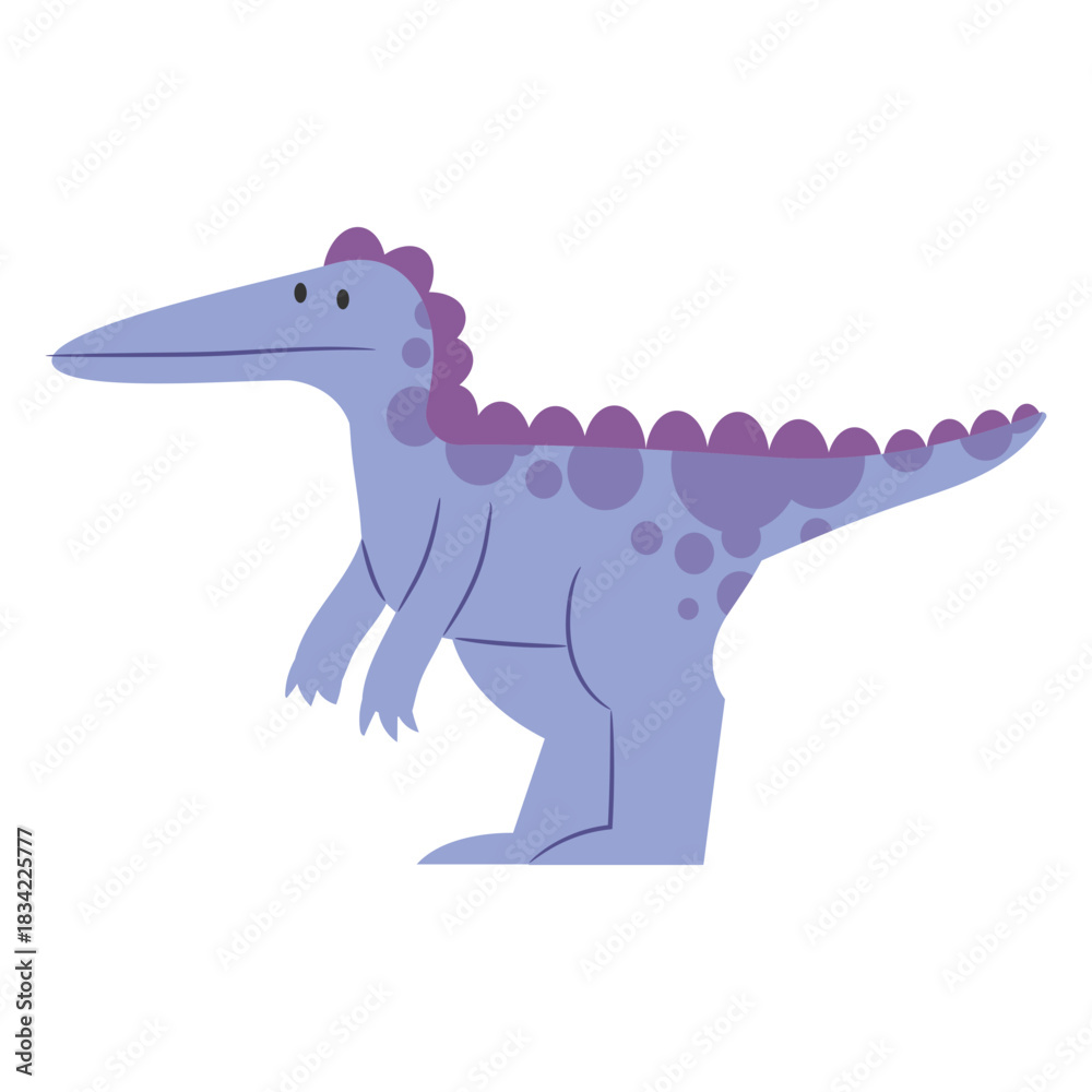 Obraz premium Cute spinosaurus dinosaur cute