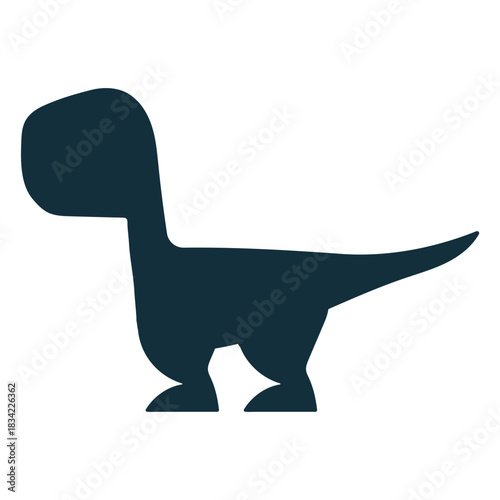 Tyrannosaurus dino silhouette