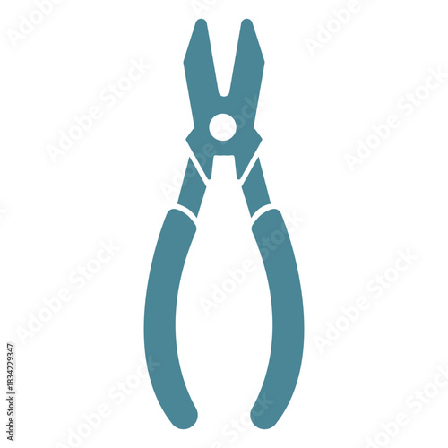 Needle nose pliers blue