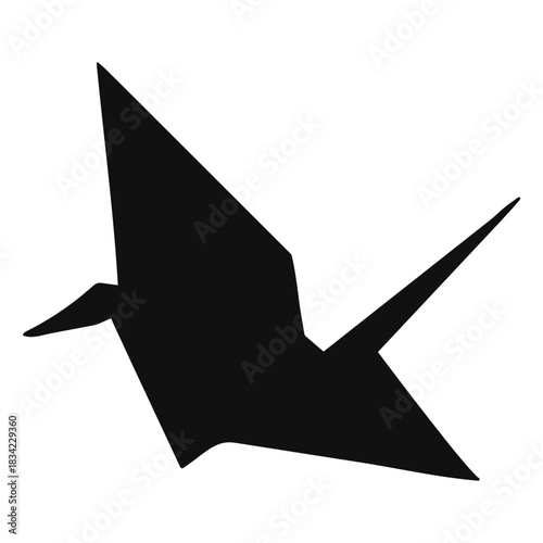 Origami silhouette