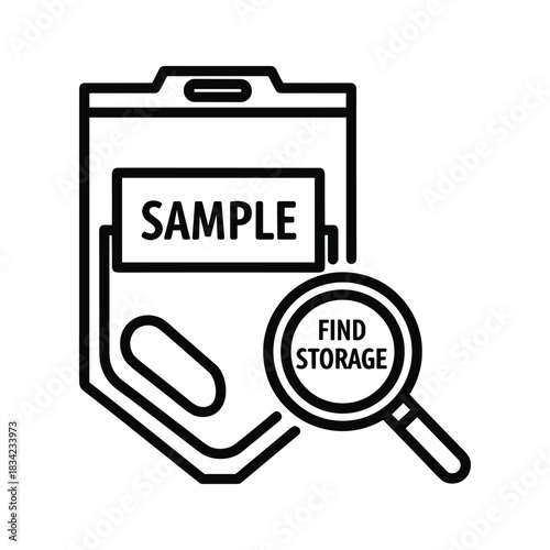 Sample File Storage Search Icon