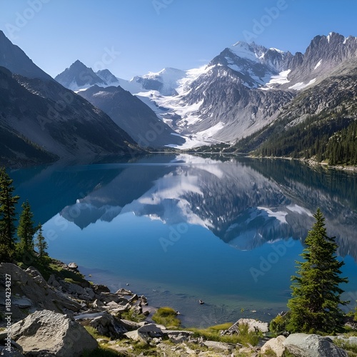Peaceful Lake Landscape