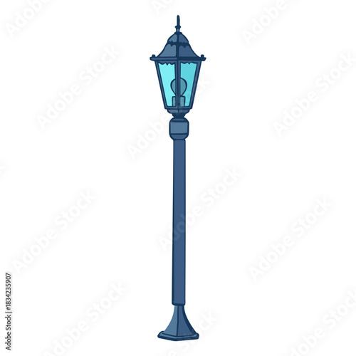Vintage street lamp