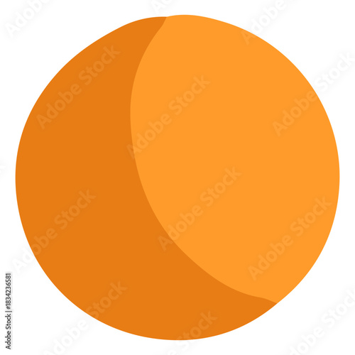 Orange ball icon