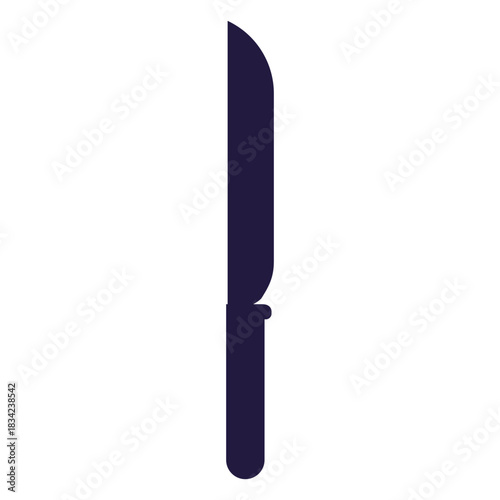 Kitchen utensils table knife