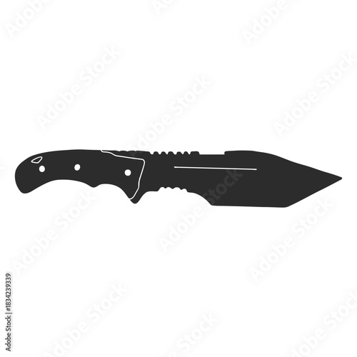 Knife pocket silhouette