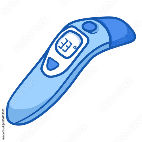 Nurse equipment infrared thermometer color