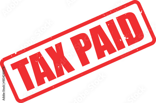 Red retro rubber stamp says small business love with a transparent background