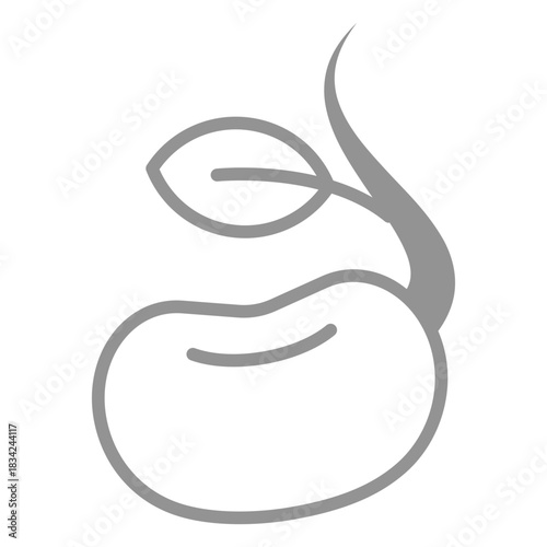 Sprouting seed stroke