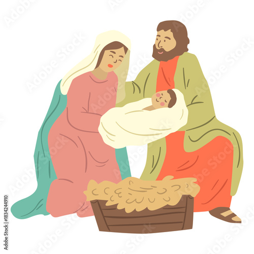 Nativity holy family