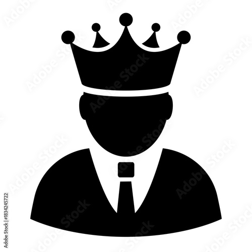 Premium user vector icon