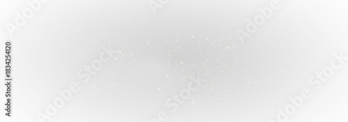 Bright Golden Starlight Path with Twinkling Stardust, Shiny Sparkles and Magic Christmas Greeting Decoration