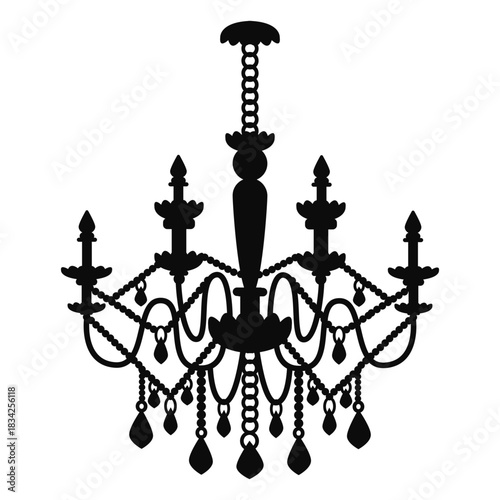 Chandelier complex one row