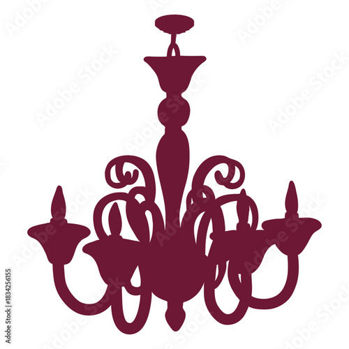 Chandelier simple thick