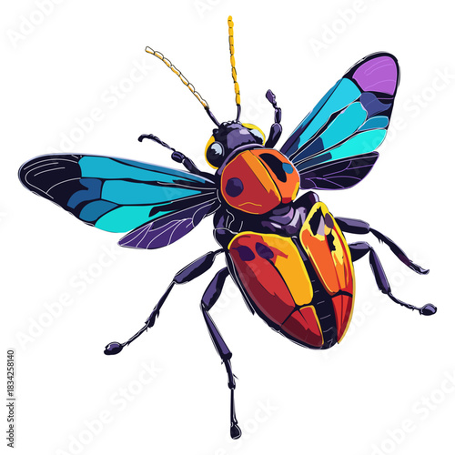 Insect Vector Art Design