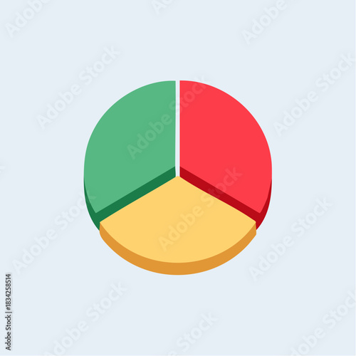 Free Download Flat Design Financial Pie Chart Icon - GFXLoad