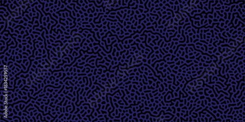 Abstract truing organic wallpaper Turing reaction diffusion monochrome seamless pattern .Monochrome Turing reaction background .Natural seamless line pattern. Linear design with biological ..