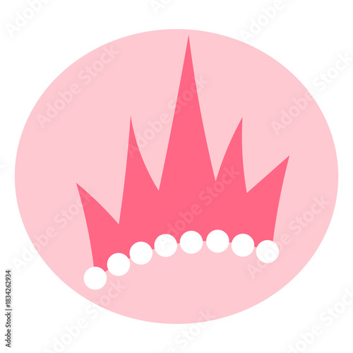 Cute pink tiara