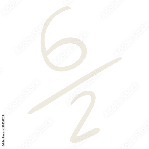 6 divided 2 doodle